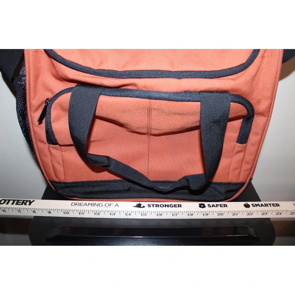 Rick Steves Europe Through the Back Door Travel Bag Burnt Orange Black Carry On